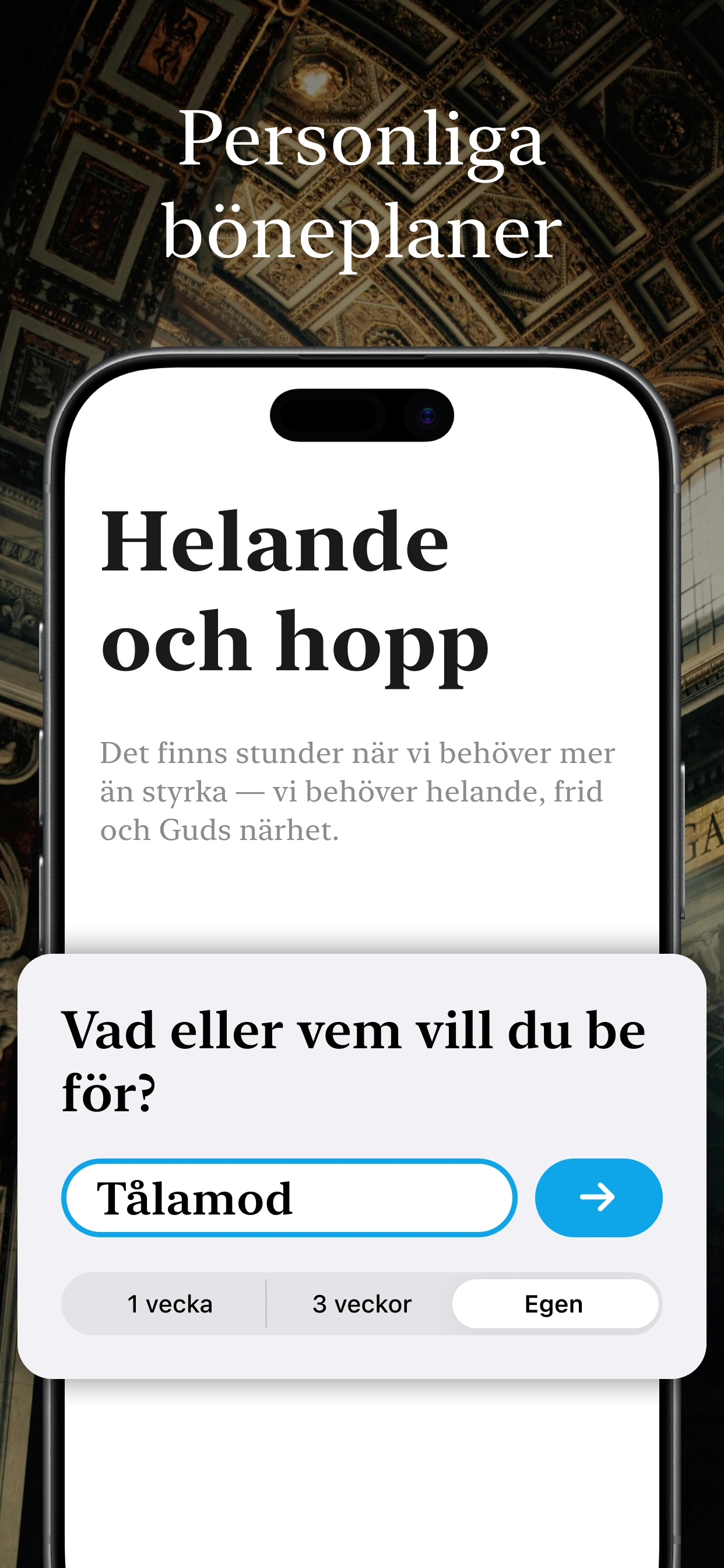 Personlig plan för att växa i tron, liknande Korsvägen eller rosenkransen